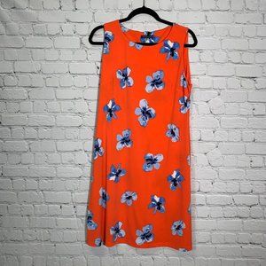 Tommy Hilfiger Orange Floral Dress Size 12